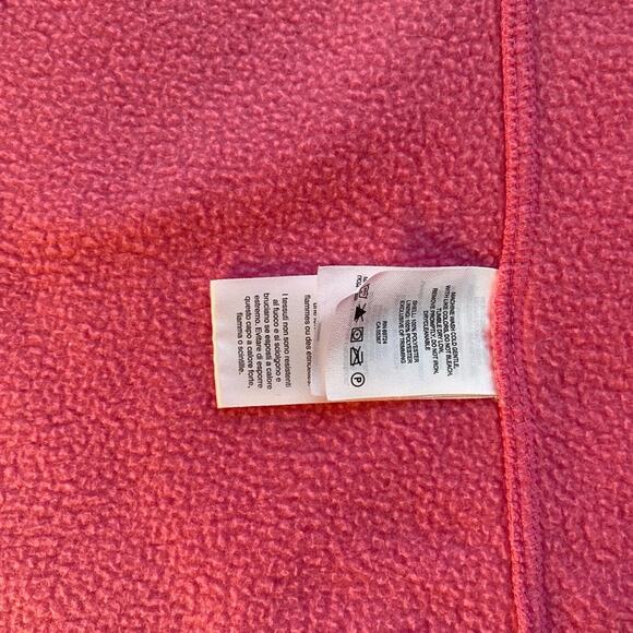 Columbia Girl’s Fleece Zip up Jacket Color Pink Size 7/8 *See description - Picture 9 of 10